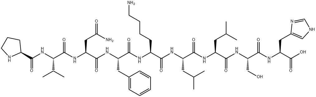 HEMOPRESSIN (HUMAN, BOVINE, PORCINE) 结构式