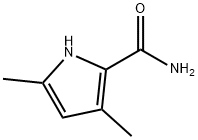 1H-Pyrrole-2-carboxamide,3,5-dimethyl-(9CI) 化学構造式
