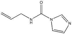 N-烯丙基-1H-咪唑-1-甲酰胺, 131475-54-2, 结构式