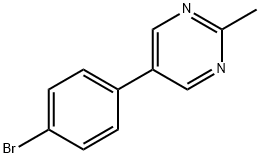 131548-21-5 Pyrimidine,5-(4-bromophenyl)-2-methyl-(9CI)