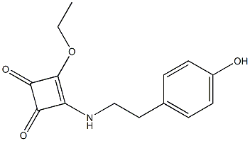 3-Cyclobutene-1,2-dione,3-ethoxy-4-[(2-hydroxy-1,1-dimethylethyl)amino]-(9CI) 结构式