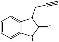 1-(2-丙炔基)苯并咪唑-2(3H)-酮,131637-19-9,结构式