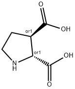 2,3-Pyrrolidinedicarboxylicacid,(2R,3R)-rel-(9CI) 结构式