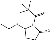 2-Pyrrolidinone,1-(2,2-dimethyl-1-oxopropyl)-5-ethoxy-(9CI) Structure