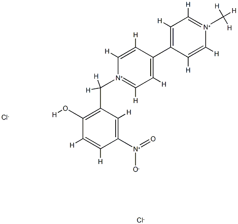 1-(N-methyl-4,4'-bipyridinium)-1-(2-hydroxy-5-nitrophenyl)methane|