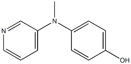 4-((pyridin-3-yl)methylamino)phenol 结构式