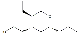 2H-Pyran-4-ethanol,2-ethoxy-5-ethyltetrahydro-,[2S-(2alpha,4alpha,5bta)]-(9CI)|