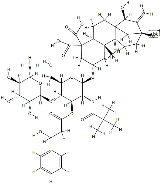 O-rhamnosyl--(1''-4')-14'-hydroxywedeloside|