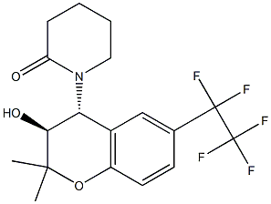 BRL 55834 化学構造式