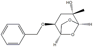 .beta.-D-arabino-Hexopyranose, 1,6-anhydro-3-deoxy-2-C-methyl-4-O-(phenylmethyl)-|