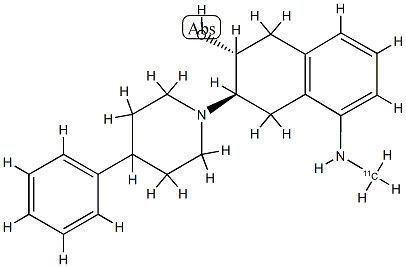N-methylaminobenzovesamicol Struktur