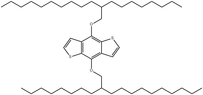 4,8-Bis((2-octyldodecyl)oxy)benzo[1,2-b:4,5-b']dithiophene Structure