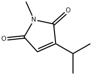 1H-Pyrrole-2,5-dione,1-methyl-3-(1-methylethyl)-(9CI) Structure