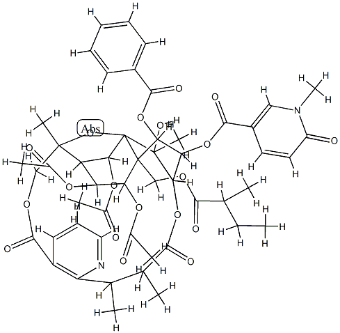 hippocrateine II 化学構造式