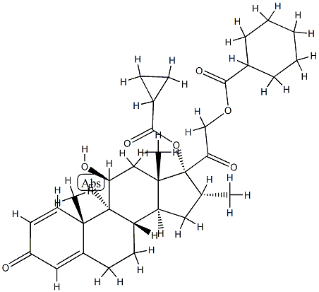132245-57-9 地塞米松 21-环己烷羧酸酯 17-环丙烷羧酸酯