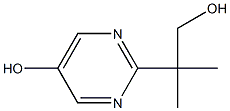 2-Pyrimidineethanol, 5-hydroxy--ba-,-ba--dimethyl- (9CI) Structure