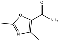 2,4-二甲基噁唑-5-甲酰胺, 132334-39-5, 结构式