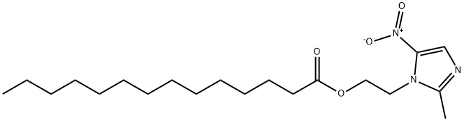 metronidazole myristate 结构式