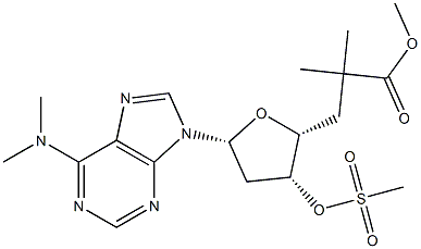 2'-deoxypuromycin Structure