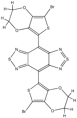 4,5-c']bis[1,2,5]thiadiazole Struktur
