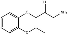 2-Propanone,1-amino-3-(2-ethoxyphenoxy)-(9CI) Structure