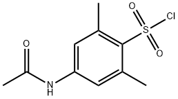 4-(acetylamino)-2,6-dimethylbenzenesulfonyl chloride,132414-06-3,结构式