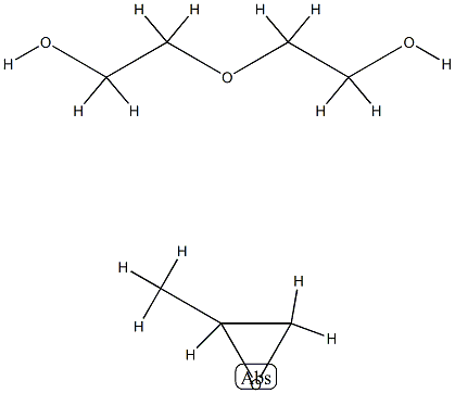 Ethanol, 2,2'-oxybis-, polymer with methyloxirane Structure