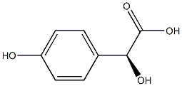 S-4-羟基扁桃酸,13244-75-2,结构式