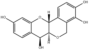 13245-00-6 (6aS)-5,6a,7,12aβ-Tetrahydro[2]benzopyrano[4,3-b][1]benzopyran-3,4,7β,10-tetrol