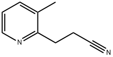 2-Pyridinepropanenitrile,3-methyl-(9CI) Struktur