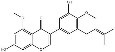 132587-59-8 5,4'-dimethoxy-3'-prenylbiochanin A