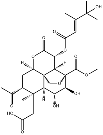 bruceanic acid D Struktur