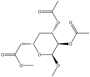 메틸2-O,3-O,6-O-트리아세틸-4-데옥시-α-D-자일로-헥소피라노시드