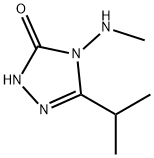 132662-50-1 3H-1,2,4-Triazol-3-one,2,4-dihydro-4-(methylamino)-5-(1-methylethyl)-(9CI)