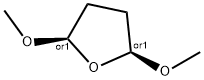 2α,5α-ジメトキシテトラヒドロフラン 化学構造式
