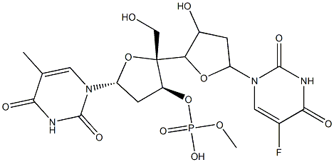 13276-67-0 thymidylyl-(3'-5')-2'-deoxy-5-fluorouridine