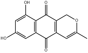 6-O-demethyl-5-deoxyanhydrofusarubin Structure