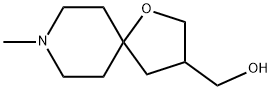 (8-Methyl-1-Oxa-8-Azaspiro[4.5]Decan-3-Yl)Methanol(WX100597) 结构式