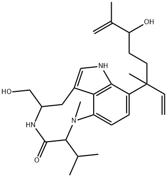 lyngbyatoxin B Struktur