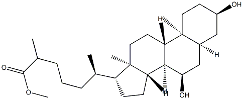 3α,7α-Dihydroxy-5β-cholestan-26-oic acid methyl ester|