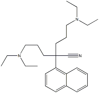 13326-32-4 α,α-Bis[3-(diethylamino)propyl]-1-naphthaleneacetonitrile