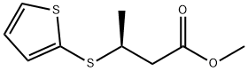 Methyl (3S)-3-(2-thienylthio)butanoate Structure