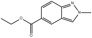 ethyl 2-methyl-2H-indazole-5-carboxylate Structure