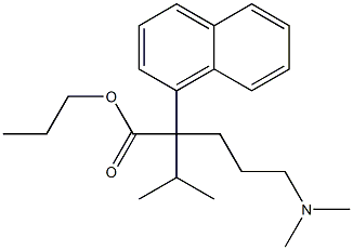α-[3-(디메틸아미노)프로필]-α-이소프로필-1-나프탈렌아세트산프로필에스테르