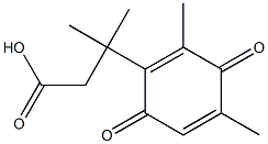 133544-77-1 3-(3',6'-dioxo-2',4'-dimethylcyclohexa-1',4'-diene)-3,3-dimethylpropionic acid