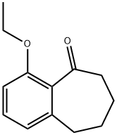 5H-Benzocyclohepten-5-one,4-ethoxy-6,7,8,9-tetrahydro-(9CI),133601-06-6,结构式