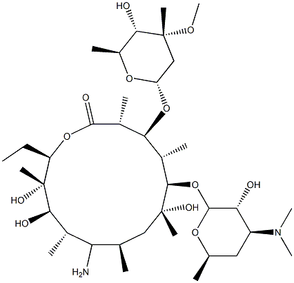 erythromyclamine,13368-00-8,结构式