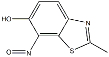 6-Benzothiazolol,2-methyl-7-nitroso-(9CI)|