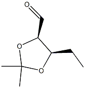 D-erythro-Pentose, 4,5-dideoxy-2,3-O-(1-methylethylidene)- (9CI),133695-35-9,结构式