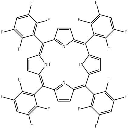 MESO-四(2,3,5,6-四氟苯基)卟啉,133706-82-8,结构式